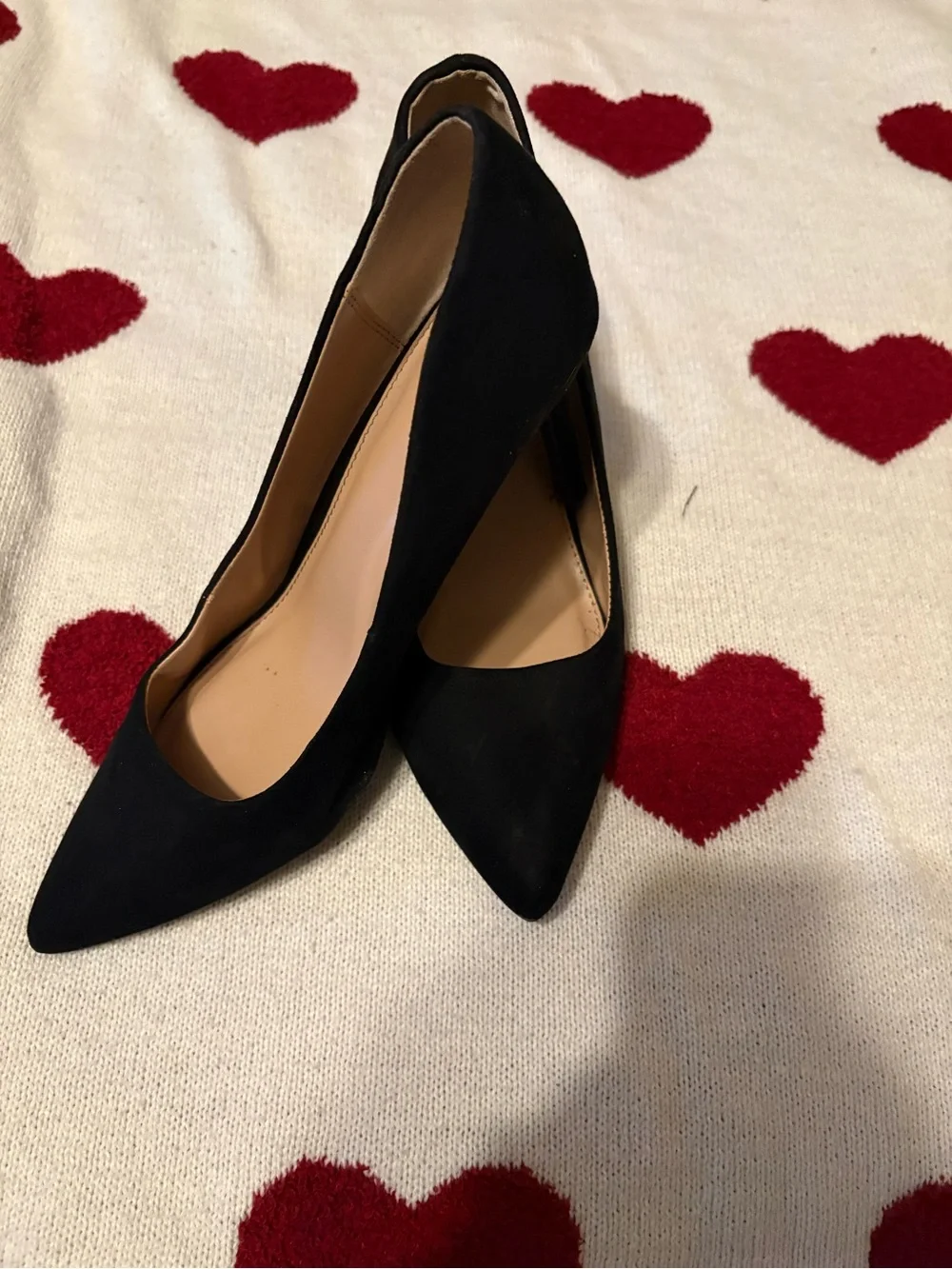 Classic Black Pointed Toe Women's Pumps